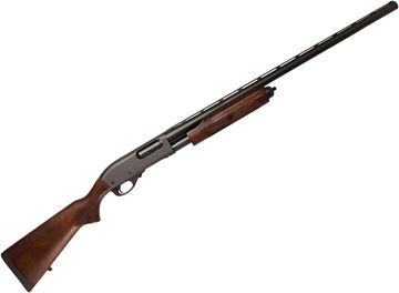Picture of Remington Model 870 Fieldmaster Pump Action Shotgun - 20Ga, 3", 28", Vented Rib, Matte Black, Satin Walnut Stock, 4rds, Single Bead Sight, Rem Choke (F,M,IC)