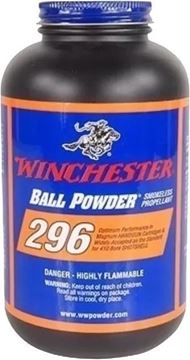Picture of Winchester 296 Smokeless Ball Pistol Reloading Powder 1lb Bottle