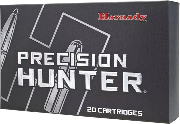 Hornady 81602 Precision Hunter Rifle Ammo 6MM ARC 103 Gr, ELD-X 20 Rnd, 2800 fps