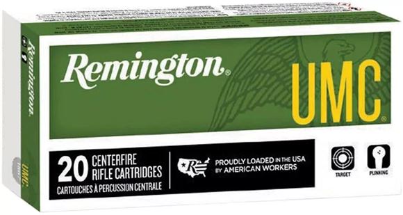 Picture of Remington UMC Rifle Ammo - 30-06 Sprg, 150Gr, FMJ, 20rds Box