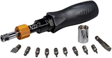 Picture of Vortex Optics Accessories - Torque Wrench Mounting Kit, 10-50 in/lbs, 5 Hex Bits, 3 Torx Bits, 1x 10mm Screwdriver Bit, 1x 1/2" Socket, 1x 1/4" Socket Adapter