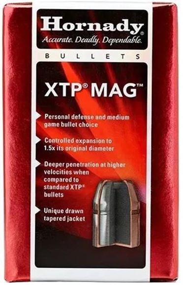 Picture of Hornady Handgun Bullets, XTP (eXtreme Terminal Performance) - 50 S&W (.500"), 350Gr, XTP Mag, 50ct Box