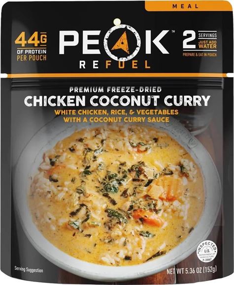 Picture of Peak Refuel Freeze Dried Meals - Chicken Coconut Curry Meal