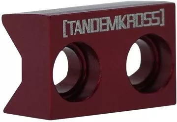 Picture of TandemKross Gun Parts - Barrel Retaining V-Block, for Ruger 10/22, Red