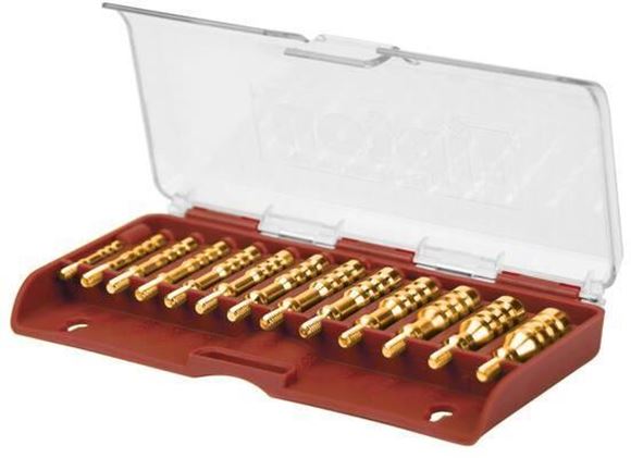 Picture of Tipton Gun Cleaning Supplies Jags & Bore Brushes - 13 Piece Solid Brass Jag Set