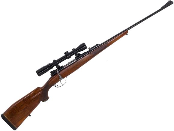 Picture of Used Mauser Model 98 Custom Sporter Bolt-Action 30-06 Sprg, 24" Barrel, With Burris Fullfield 2-7x32mm Scope, Double Set Trigger, Good Condition