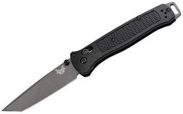 Picture of Benchmade Knife Company, Knives - Bailout, Axis, 3.38" CPM-3V Tanto Style Blade, Black Textured Grivory, Minii Deep-Carry Clip, Weight 2.05oz (58.4g)