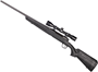 Picture of Savage Arms Axis Series Axis XP Bolt Action Rifle - 243 Win, 22", Matte Black, Rugged Black Synthetic Stock, 4rds, w/ Weaver 3-9x40mm Scope