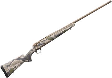 Picture of Browning X-Bolt Speed Bolt Action Rifle - 7mm-08 Rem, 22", Fluted Sporter Contour, OVIX Camo Composite Stock, Smoked Bronze Cerakote, Muzzle Brake, 4rds