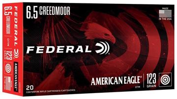 Picture of Federal American Eagle Rifle Ammo - 6.5 Creedmoor, 123gr, OTM, 20rds Box