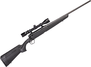 Picture of Savage 57257 Axis XP Bolt Action Rifle 22-250 Rem, 22" Bbl Blk, Blk Syn Stock, 4 Rnd Dm, Weaver 3-9X40