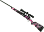 Picture of Savage 57339 110 Apex Hunter Muddy Girl Bolt Action Rifle 308 Win, 20" Bbl Blk, Muddy Girl Camo Syn Lop Stock, 4 Rnd Dm, Vortex C