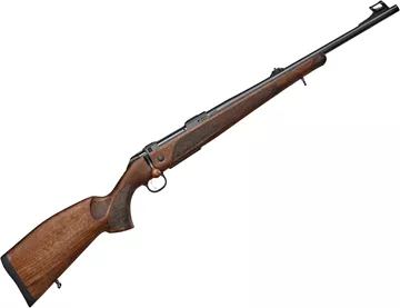 Picture of CZ 600 Lux Bolt-Action Rifle - 8X57 IS, 20.5" Clod Hammer Forged Barrel, Threaded m15X1, Bavrian Style Walnut Stock, Adjustable Sights, Drilled & Tapped For Rem 700 Bases,  Adjustable Single Stage Trigger, 5rds