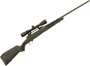 Picture of Savage Arms Model 110 Apex Hunter XP LH Bolt Action Rifle - 30-06 Sprg, 22", Matte Blued, Black Synthetic Stock, Adjustable LOP, 4rds, With Vortex Crossfire II 3-9x40mm Scope, AccuTrigger, Left Hand