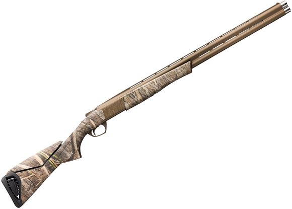 Picture of Browning Cynergy Wicked Wing MOSGH Over/Under Shotgun - 12Ga, 3-1/2", 26", Lightweight Profile, Vented Rib, Mossy Oak Shadow Grass Habitat Stock, Burnt Bronze Cerakote, Ivory Bead Sight, Invector-Plus Extended (F/M/IC)