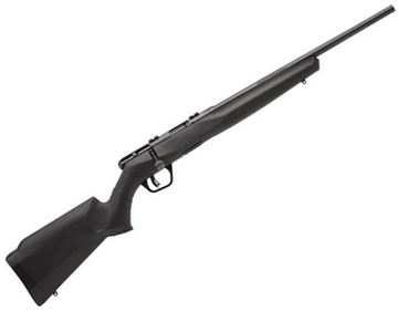 Picture of Savage 70814 B17 F Bolt Action Rifle 17 HMR, 19" Bbl, 10 Rnd Black Syn, AccuTrigger