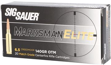 Picture of Sig Sauer Elite Performance Rifle Ammo - 6.5 Creedmoor, 140Gr, OTM, 200rds Case