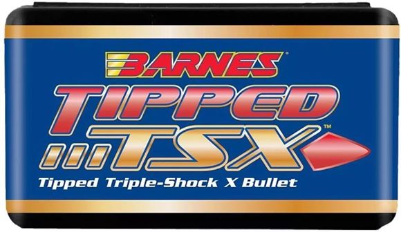 Picture of Barnes TTSX (Tipped Triple-Shock X) Hunting Rifle Bullets - 30 Caliber (.308"), 165Gr, Tipped TSX BT, 50ct Box