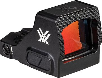 Picture of Vortex Defender CCW Red Dots - 3 MOA, Red, 10 Levels, w/Picatinny Mount, Shield RMS, Low-Glare Matte Black Anodized Finish, Waterproof/Shockproof, CR1632.