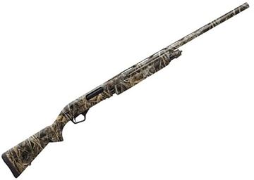 Picture of Winchester SXP Waterfowl Realtree Max-7 Pump Action Shotgun - 12Ga, 3-1/2", 26", Vented Rib, Chrome Plated Chamber & Bore, Realtree Max-7, Aluminum Alloy Receiver, Synthetic Stock, TruGlo Fiber Optic Front Sight, Invector-Plus Flush (F,M,IC)