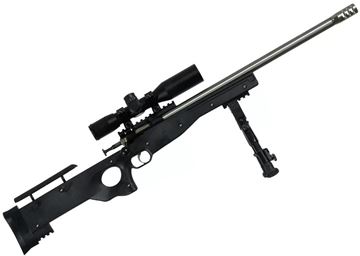 Picture of Keystone KSA2159 Precision Bolt Rifle 22 LR 16.125 BBL Black Syn S/S BBL, Packaged