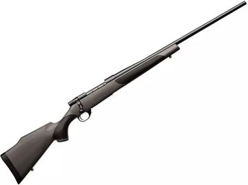 Picture of Weatherby Vanguard Series 2 Synthetic Bolt Action Rifle - 300 Wby Mag, 24", Blued, Synthetic, Raised Comb Monte Carlo Design w/Griptonite Pistol Grip & Forend Inserts, 3rds