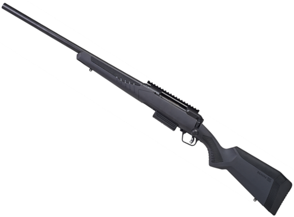 Picture of Savage 57378 220 Shotgun Bolt Action 20 Ga, 22" Bbl Matte Blued Grey Syn AccuStock, Left Hand, 2 Rd Dm, Accutrigger