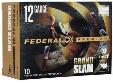 Picture of Federal Premium Grand Slam Shotgun Ammo - 12Ga, 3", 1-3/4oz, 1200fps, #6, 10rds Brick