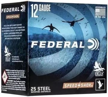 Picture of Federal WF142100 BB Speed Shok Waterfowl Shotshell 12 GA 3 1-1/4oz BB 100 Pack