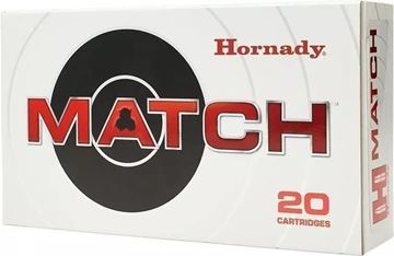 Picture of Hornady 81491 Match Rifle Ammo 6.5 Creedmoor 120 Gr, Eld Match, 20 Rnd