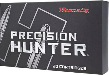 Picture of Hornady Precision Hunter Rifle Ammo - 25-06 Rem, 110Gr, ELD-X, 20rds Box