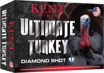 Picture of Kent Turkey Ultimate Diamond Shotgun Ammo -  12ga, 3", 1-3/4oz, #4, 1310fps, 10rds Box