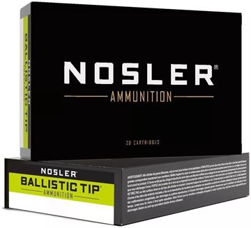 Picture of Nosler Ballistic Tip Rifle Ammo - 6.5 PRC, 140gr, Nosler Ballistic Tip, 20rds Box