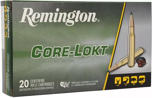 Picture of Remington Express Core-Lokt Centerfire Rifle Ammo - 243 Win, 100Gr, Core-Lokt, PSP, 20rds Box