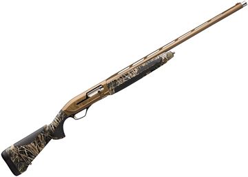 Picture of Browning Maxus II Wicked Wing Semi-Auto Shotgun -12Ga, 3-1/2", 28", Lightweight Profile, Vented Rib,  Realtree Max-7 Camo, Burnt Bronze Cerakote Alloy Receiver, Composite Stock w/Rubber Overmold, 4rds, Fiber Optic Front & Ivory Mid Bead, Invector DS Exte