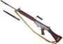 Picture of Used Lithgow L1A1 FN FAL Semi-Auto 7.62x51mm, 21" Barrel, Wood Stock, Carry Handle, Singapore Police Force Stamp On Receiver, With Bayonet, One Mag, Good Condition, s.12(5) Class Prohibited