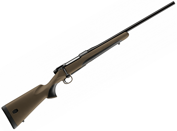 Picture of Mauser M-18 Savanna Bolt Action Rifle - 300 Win Mag, 24", Cold Hammered Barrel,Threaded 9/16x24, Blued, Synthetic  Stock.