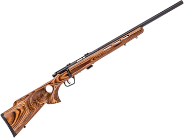 Picture of Savage Arms Mark II BTB Bolt Action Rifle - 22 LR, 21", Satin Blued, Satin Natural Wood Laminated, 5rds