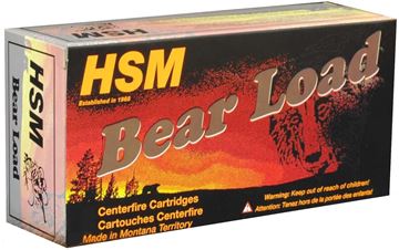 Picture of HSM Bear Load Rifle Ammo - 357 Mag, 180Gr, RNFP Gas Check "Bear Load", 50rds Box