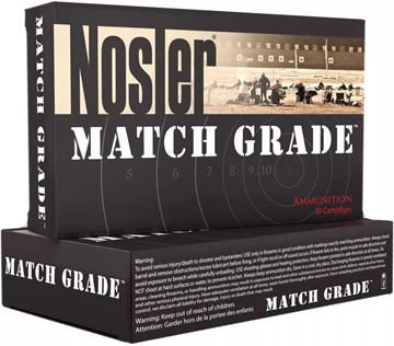 Picture of Nosler Match Grade Rifle Ammo - 6.5 Creedmoor, 140gr, Custom Competition, 20rds Box