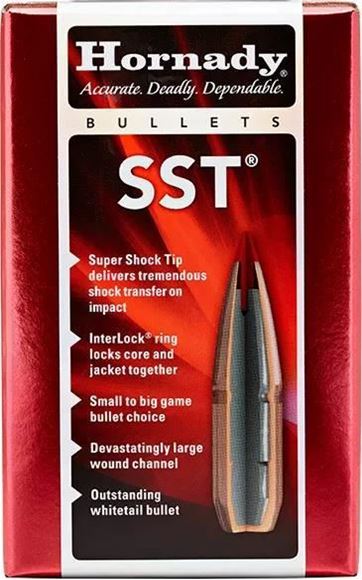 Picture of Hornady Rifle Bullets, SST - 270 Caliber (.277"), 140Gr, SST, 100ct Box