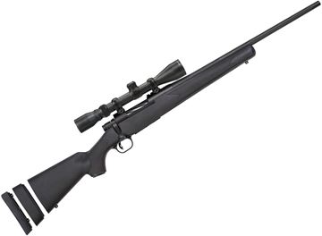 Picture of Mossberg 27867 Patriot Youth Bolt Action Rifle 308 WIN, RH, 20 in Blue, Syn Stk, 5+1 Rnd, LBA Adj Trgr