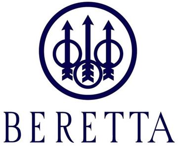 Picture of Beretta Official Window Decal - Beretta Logo, 6" x 4", Blue