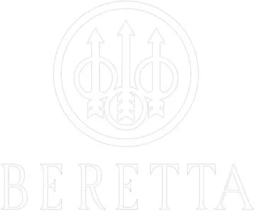 Picture of Beretta Official Window Decal - Beretta Logo, 6" x 4", White