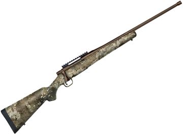 Picture of Mossberg 28044 Patriot Predator Rifle 243 Winchester 22" Fluted/Threaded Strata Camo, Brown Cerakote 5+1 rd