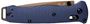 Picture of Benchmade Knife Company - Bailout, 3.38" CPM-M4 Tanto Style Blade With FDC Cerakote Finish, Crater Blue Anodized 6061-T6 Aluminum Hand;e, Mini Deep-Carry Clip, Weight 2.7oz