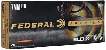 Picture of Federal Premium Hunter Rifle Ammo - 7mm PRC, 175Gr, ELD-X, 20rds Box