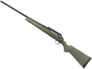 Picture of Ruger 26916 American Predator Bolt Action Rifle, 243 Win, Left Hand 22" Bbl, Matte Black, Moss Green Synthetic Stock, 4+1 Rnd