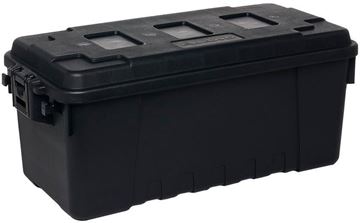 Picture of Plano Sportman's Trunk -  Medium, Black, Lockable, Interior Dimensions: 26"L x 11.25"W x 11.25"H, Exterior Dimensions: 30"L x 14.25"W x 12.75"H