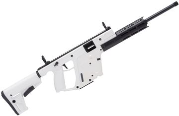 Picture of KRISS Vector CRB G2 Semi-Auto Rimfire Rifle - 22 LR, 16", w/Square Enhanced Black Shroud, Alpine White, M4 Stock Adaptor & Stock, 10rds, Front Flip up Sight & Rear Sights